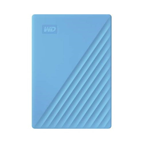 Zunanji HDD disk WD My Passport 2 TB, Externe Festplatte Micro-USB-B 3.2 Gen 1, modra
