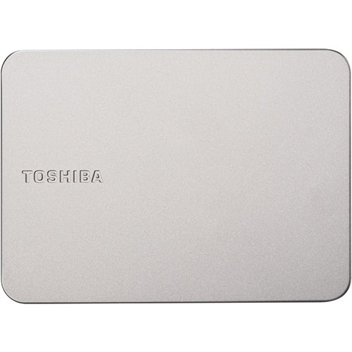 Zunanji HDD Toshiba Canvio Flex 1TB (svetlo srebrn, USB-C / USB-A)
