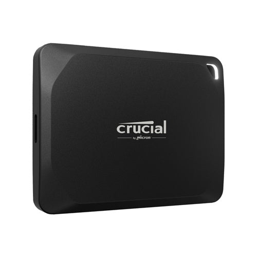 Zunanji SSD Crucial X10 Pro Portable SSD 2 TB, Externe SSD (schwarz (matt), USB-C 3.2 Gen 2x2 (20 Gbit/s)), branje 2.100 MB/S, pisanje 2.000 MB/s, črna