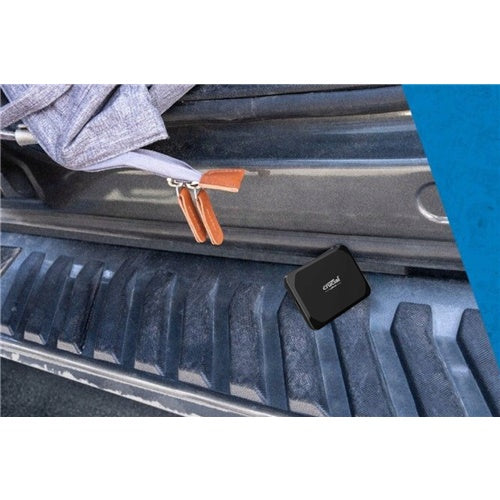 Zunanji SSD disk Crucial X9 Portable 2TB, USB-C 3.2, črna