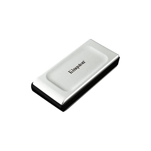 Zunanji SSD disk Kingston XS2000 500 GB, USB-C 3.2, srebrna/črna