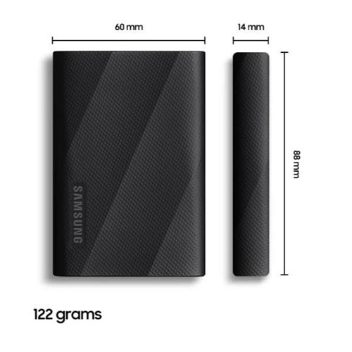 Zunanji SSD disk Samsung T9 1TB, USB 3.2, črna