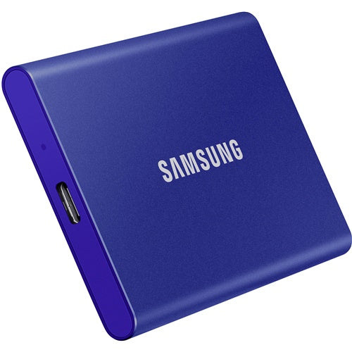 Zunanji SSD disk Samsung Portable T7 1TB, USB-C 3.2, 10Gbit/s,modra