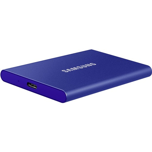 Zunanji SSD disk Samsung Portable T7 1TB, USB-C 3.2, 10Gbit/s,modra