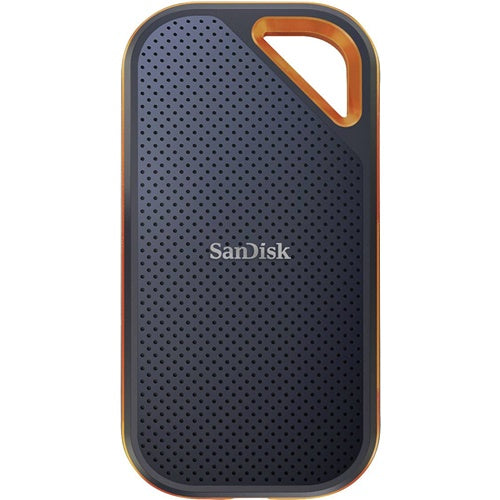 Zunanji SSD disk SanDisk Extreme Pro V2 4 TB, USB-C 3.2, črna/oranžna