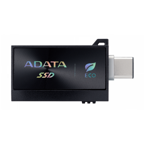 Zunanji SSD SSD Adata ADATA SSD 1.0TB zunanji SC730 U3.2 Gen2 črne barve, (črn, USB-C 3.2 Gen 2 (10 Gbit/s))
