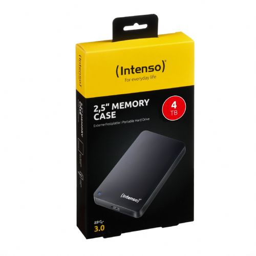 Zunanji HDD Intenso 2,5" 4 TB (črn, Micro-USB-B 3.2 Gen 1 (5 Gbit/s))