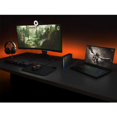 Vanjski tvrdi disk Seagate FireCuda Gaming Hub 8 TB (crni, Micro USB-B 3.2 Gen 1 (5 Gbit/s))