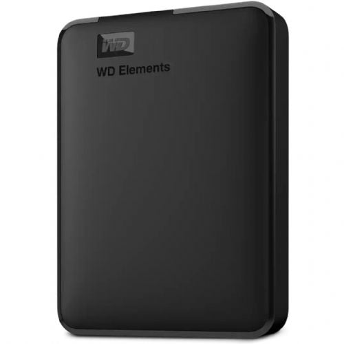 Zunanji HDD Western Digital Elements Portable 6 TB (črn, Micro USB-B 3.2 Gen 1 (5 Gbit/s))
