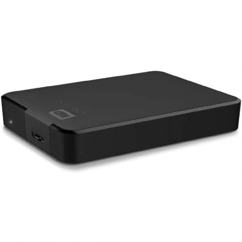 Zunanji HDD Western Digital Elements Portable 6 TB (črn, Micro USB-B 3.2 Gen 1 (5 Gbit/s))