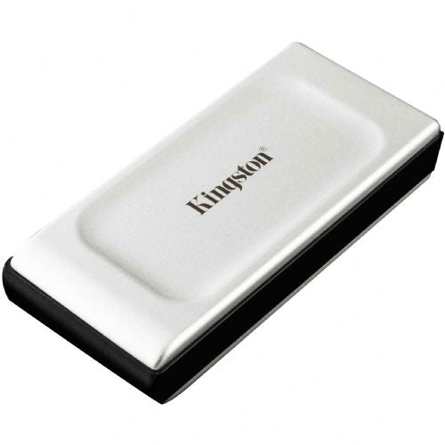 Zunanji SSD disk Kingston XS2000 1TB, USB-C 3.2, 2x2 (20Gbit/s),srebrna/črna