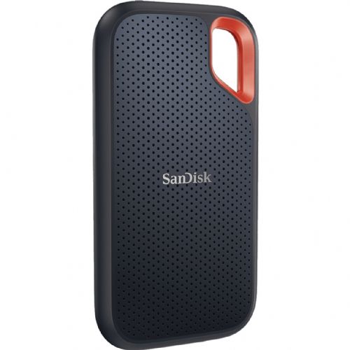 Zunanji SSD disk SanDisk V2 1TB, USB-C 3.2, 10Gbit/s,črna/oranžna