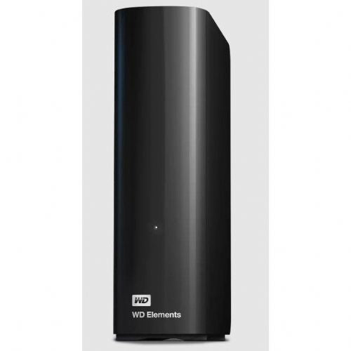 Zunanji trdi disk Western Digital Elements Desktop 20 TB (črn, Micro USB-B 3.2 Gen 1 (5 Gbit/s))