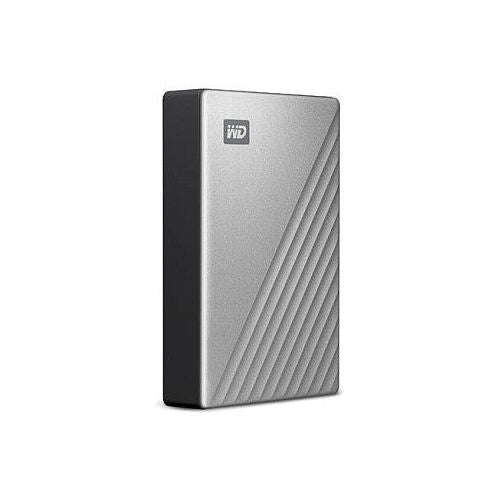 Zunanji trdi disk Western Digital My Passport Ultra za Mac 4TB (srebrn/črn, USB-C 3.2 Gen 1)