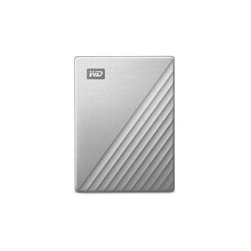 Zunanji trdi disk Western Digital My Passport Ultra za Mac 4TB (srebrn/črn, USB-C 3.2 Gen 1)