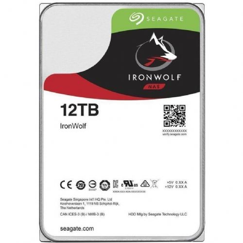 Vgradni HDD disk 12TB Seagate IronWolf ST12000VN0008 7200RPM 256MB*