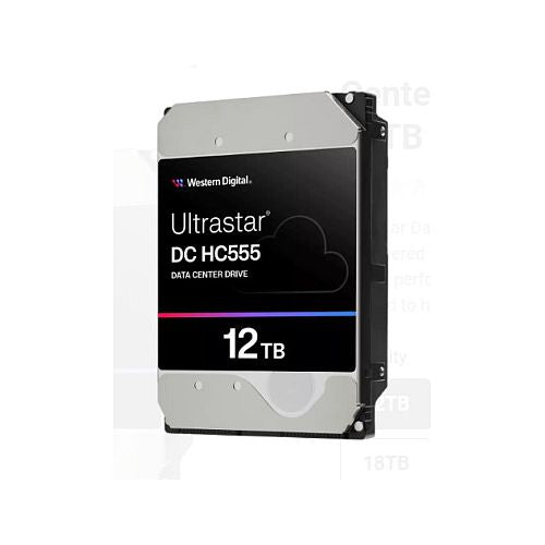 12TB Western Digital Ultrastar DC HC555 0B48720 3,5-palčni SATA 6 Gbit/s