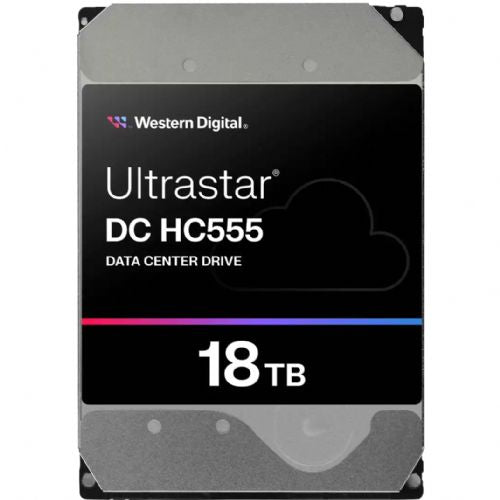 WESTERN DIGITAL Ultrastar DC HC555 8,89 cm 3,5 Zll 26,1 18TB 512 7200RPM SATA ULTRA 512E SE NP3 DC