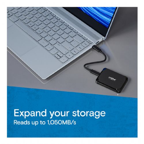 Zunanji SSD Crucial  1TB X9 USB 3.2 Gen 2