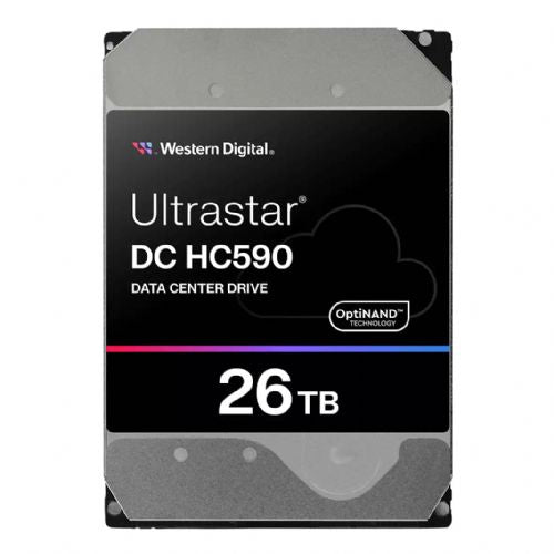 Vgradni HDD disk Western Digital Ultrastar DC HC590 26TB, 3,5", 7200rpm, SAS, 512MB