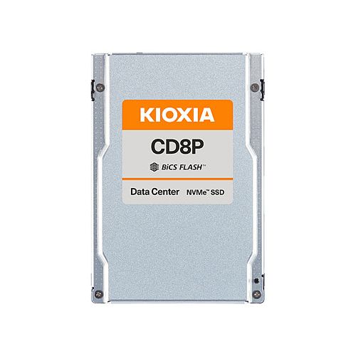 Vgradni SSD disk Kioxia CD8P-R 7,68TB 2,5", PCIe 5.0, NVMe 2.0, BiCS FLASH TLC, za strežnik