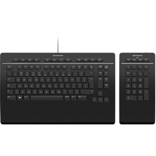Tipkovnica 3DCONNEXION Keyboard Pro s številsko tipkovnico UK QWERTY