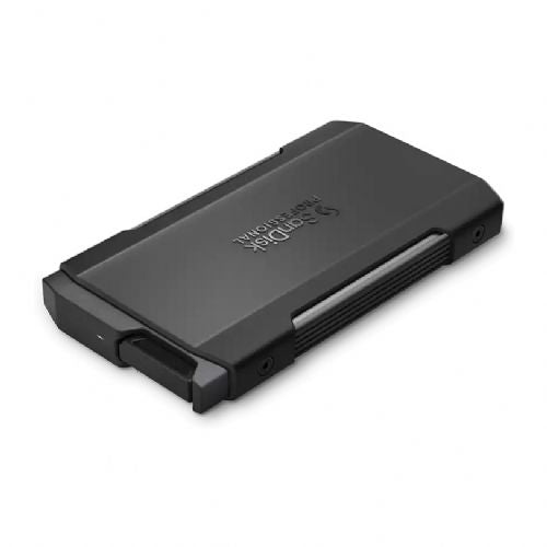 Zunanji SSD disk SanDisk PRO-BLADE TRANSPORT 4TB, USB-C, prenos do 20 Gbit/s, robustno aluminijasto ohišje, modularna zasnova