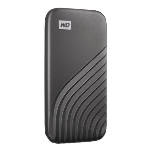 Zunanji SSD disk Western Digital MyPassport 4TB NVMe USB 3.2 Gen2 siva, 1050 MB/s, šifriranje AES