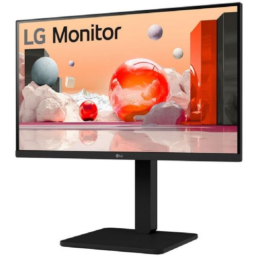 Monitor LG 24BA550-B 60,45 cm (23,8"),  1920x1080 (FHD), IPS, 250cd/m2, 16:9 5ms 100Hz DP HDMI VGA USB zvočnik Pivot Black