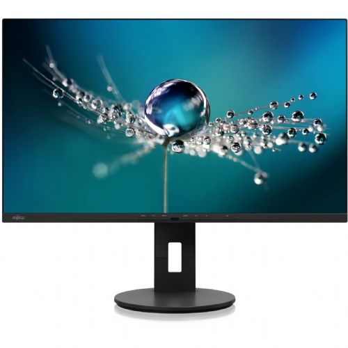 Monitor Fujitsu B2711 TS, 68,6 cm (27"), 2560 x 1440 (QHD), 16 : 9, IPS, 350 cd/m2, 5 ms, HDMI, DVI, DP, zvočnik, črn