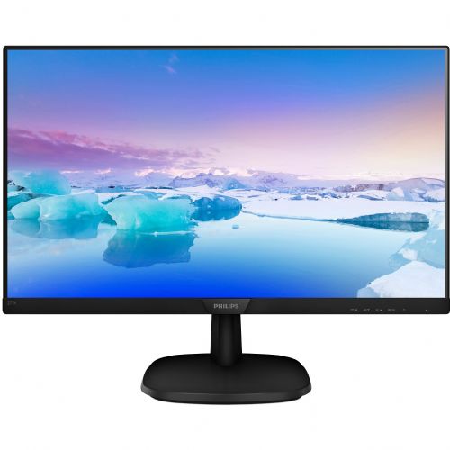 Monitor Philips V-line 273V7QJAB, 68,6 cm (27''), 1920 x 1080 (Full HD), 16 : 9, 5 ms, HDMI, VGA, DisplayPort, VESA, zvočniki, črn
