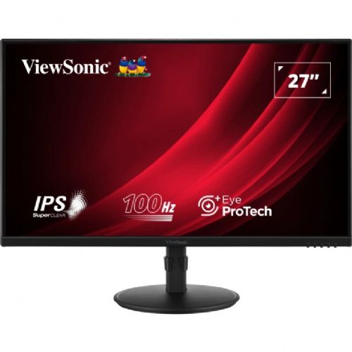 Monitor ViewSonic VA2708-HDJ 68,6 cm (27"), 1920x1080 (FHD), 16:9 FHD IPS 5ms 100Hz HDMI VGA DP Pivot Black
