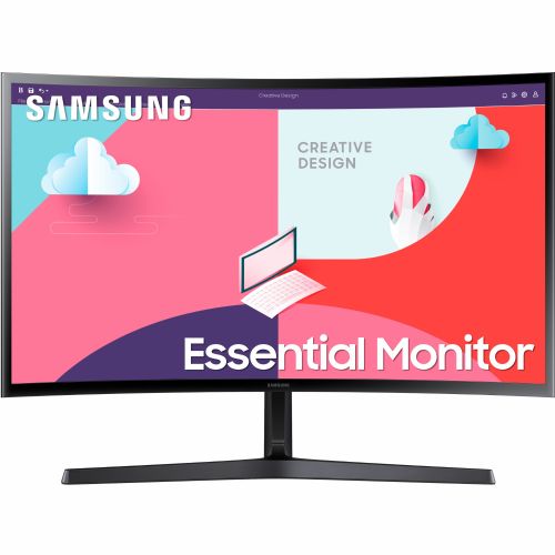 Monitor Samsung S27C366EAU, 68,60 cm (27"), 1920 x 1080, 16:9, VA, 4 ms, 250 cd/m2, DP, HDMI, črn