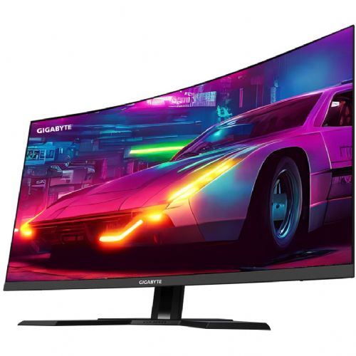 Monitor Gigabyte M32QC 80 cm (31,5"), 2560x1440 (QHD), VA, 350 cd/m2, 16:9, 1ms 165Hz HDR400 2xHDMI DP USB-C 18W, črna