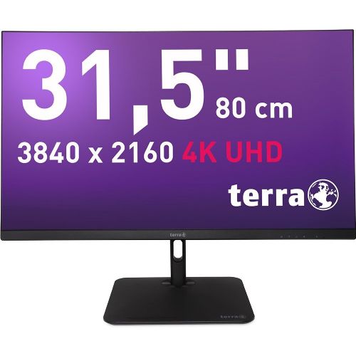 Monitor Terra 3295W PV 80 cm (31,5"), 3840x2160 (4K UHD), 4k IPS 5ms HDMI DP RJ45 USB-C zvučnik crni
