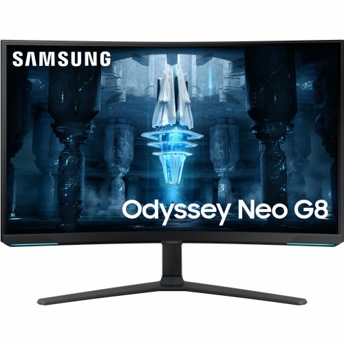 Samsung G85NB Odyssey Neo G8 monitor, 80,1 cm (31,5''), 350 cd/m2, VA, 16:9, 3840 x 2160 (4K UHD), DP, 2 x HDMI, HDR2000, FreeSync Premium Pro, kompatibilan s G-Syncom, crno-bijeli