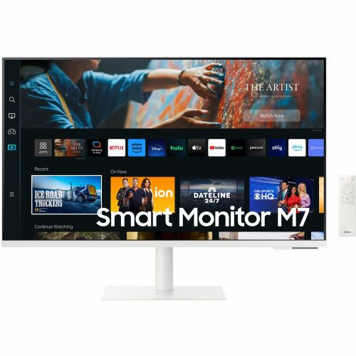 Monitor Samsung S32CM703UU, 81,28 cm (32"), 3840 x 2160 (4K UHD), 16 : 9, 60 Hz, 4 ms, HDR10, HDMI, USB-C, VESA, pivot, LS, bel