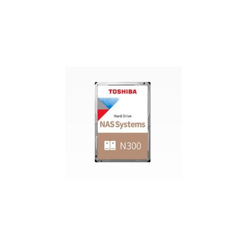 Trdi disk Toshiba N300 HDWG480UZSVA Gold NAS, 8 TB, 7200 RPM, 256 MB
