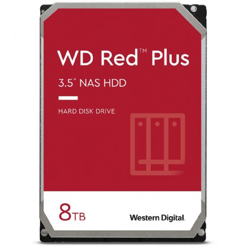Vgradni HDD disk 8TB WD WD80EFPX RED PLUS 5640 RPM 256MB