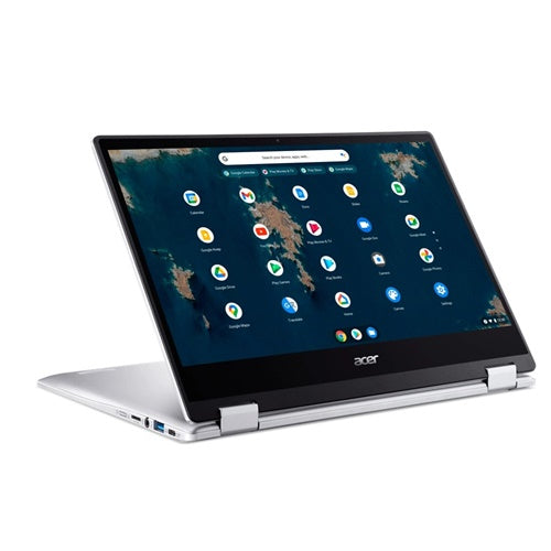 Acer Chromebook Spin 314 CP314-1HN-C11N N4500/8GB/SSD 64GB eMMC/DE/ChromeOS, srebrni