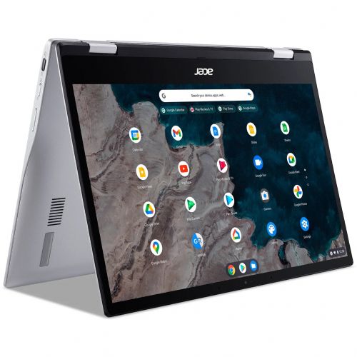 Prenosnik Acer Chromebook Spin 513 CP513-1H-S53J QS/4GB/64GB eMMC/ChromeOS, srebrn