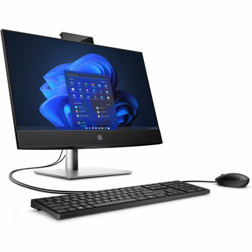 Računalnik AiO HP ProOne 440 G9 i5-13500T/16GB/SSD 512GB NVMe/60,45 cm ( 23,8") FHD IPS 250cd/m2/DE/FreeDOS, črna