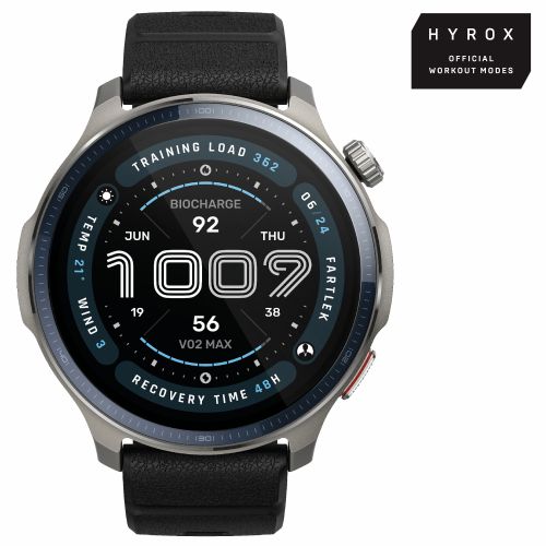 Pametna ura Amazfit Balance 2 48 mm AMOLED, GPS, 10 ATM, NFC, črna