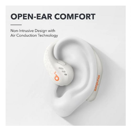 Slušalke Anker Soundcore AeroFit Pro bela