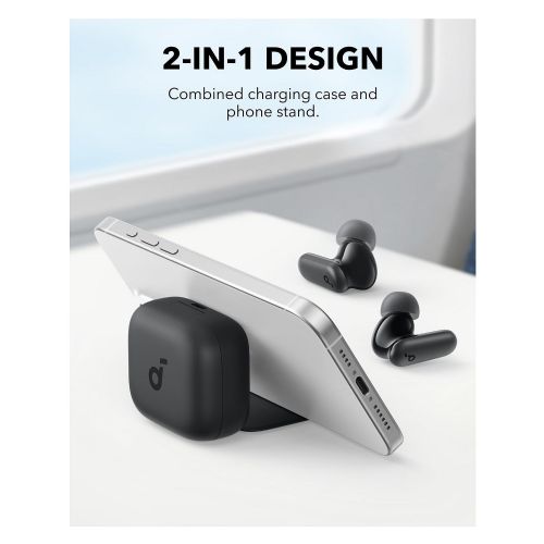 Anker Soundcore P30i brezžične slušalke v ušesih, črne barve