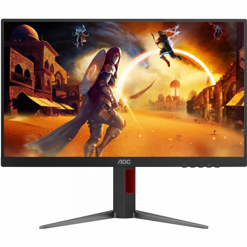 Monitror AOC 24G4HA 60,5 cm (23,8"), 1920x1080 (FHD), IPS, 300 cd/m2, 1ms, 16:09 2xHDMI+DP črno/rdeče barve