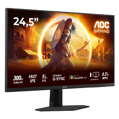 AOC 62,2 cm (24,5") 25G4SRE 16:09 2xHDMI+DP črna/rdeča