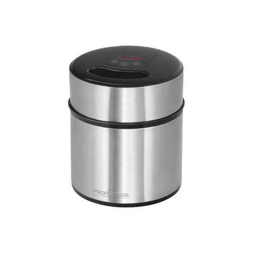 Aparat za pripravo sladoleda ProfiCook PC-IC 1140, za 1800 ml sladoleda, 12W, nerjaveče jeklo