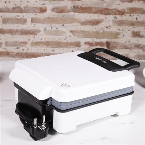 Aparat za vaflje Cecotec Fun Gofrestone  (bela/črna)