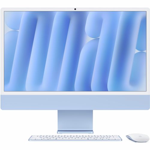 Računalnik AiO Apple 24 Apple M4/16GB/SSD 512GB NVMe/59,7 cm (23,5") 4,5K Retina/DE/MacOS, modra
